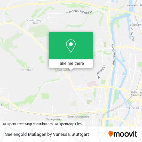 Карта Seelengold Maßagen by Vanessa
