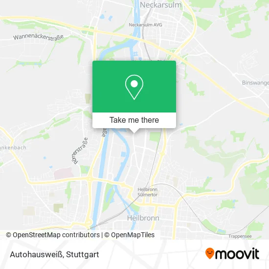 Карта Autohausweiß