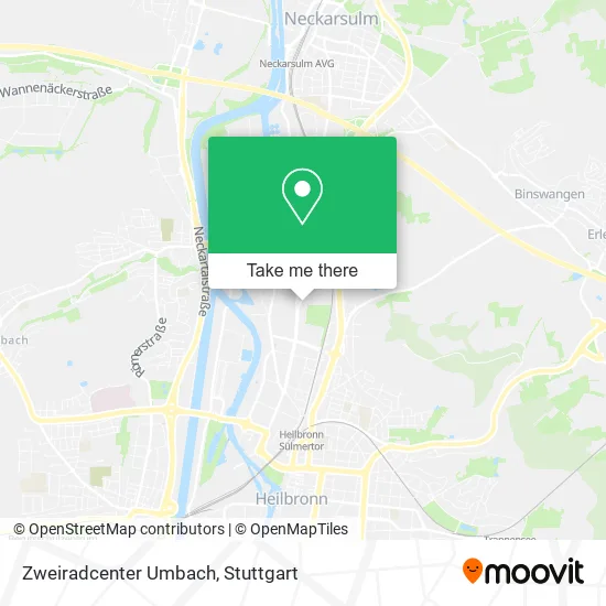 Карта Zweiradcenter Umbach