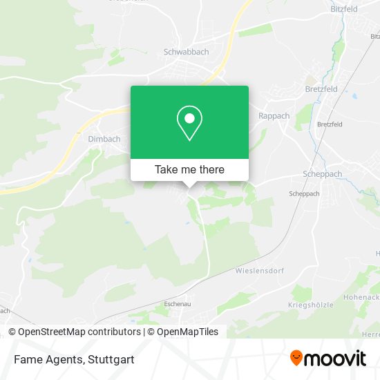 Fame Agents map