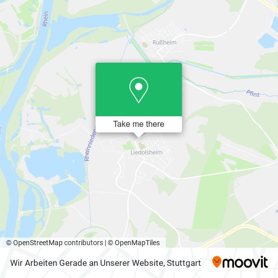 Карта Wir Arbeiten Gerade an Unserer Website
