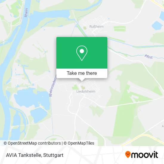 Карта AVIA Tankstelle