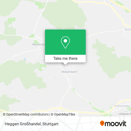 Heggen Großhandel map