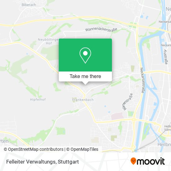 Felleiter Verwaltungs map