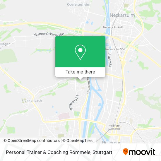 Personal Trainer & Coaching Römmele map