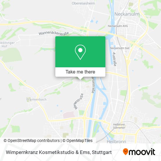 Карта Wimpernkranz Kosmetikstudio & Ems