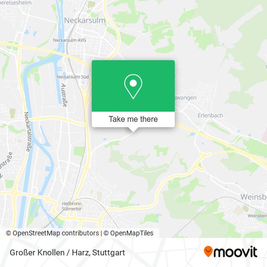 Großer Knollen / Harz map