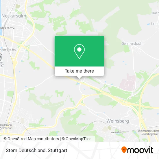 Карта Stem Deutschland