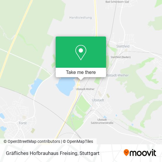 Карта Gräfliches Hofbrauhaus Freising