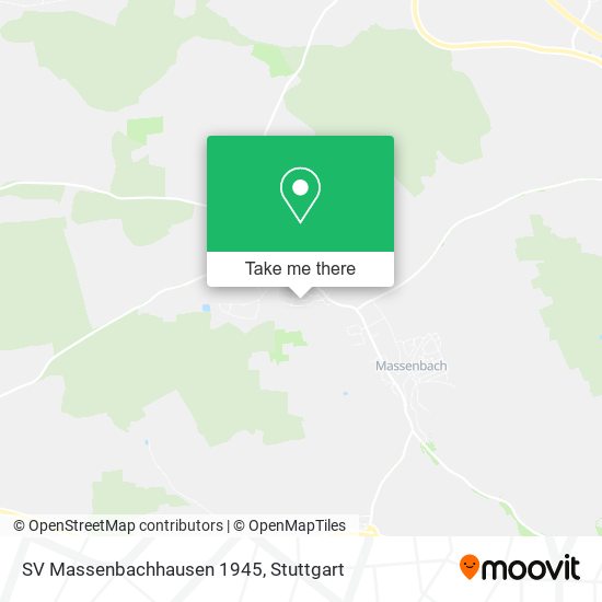 SV Massenbachhausen 1945 map