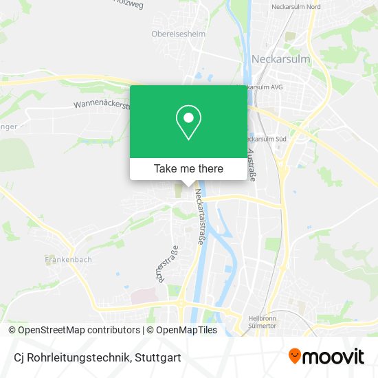 Cj Rohrleitungstechnik map