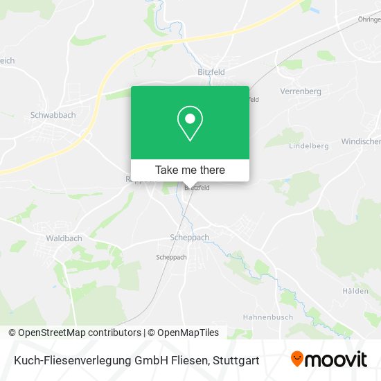 Kuch-Fliesenverlegung GmbH Fliesen map
