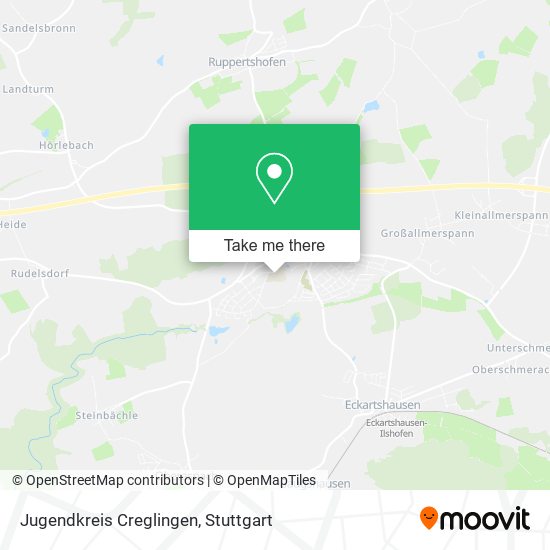Jugendkreis Creglingen map