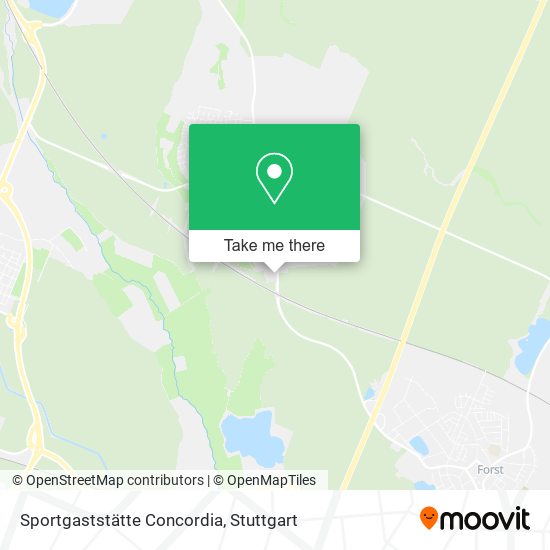Sportgaststätte Concordia map