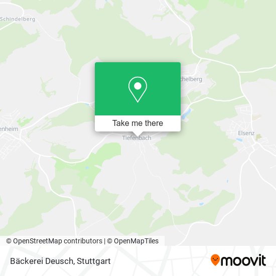 Bäckerei Deusch map