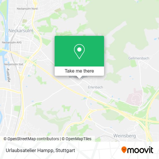 Карта Urlaubsatelier Hampp