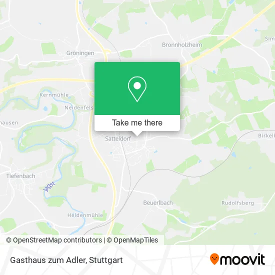 Карта Gasthaus zum Adler