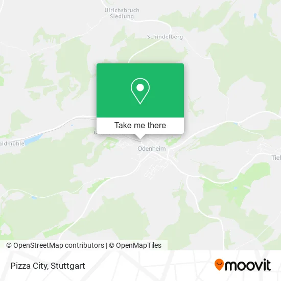 Карта Pizza City