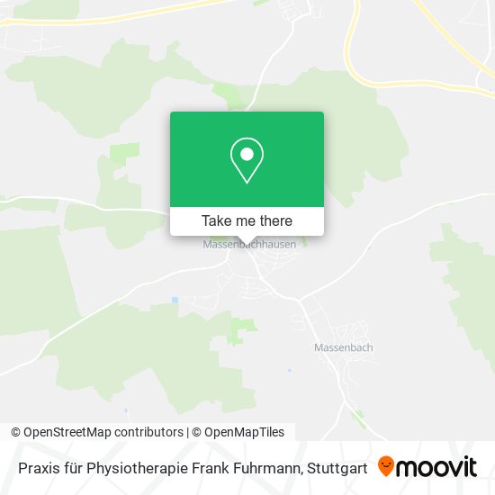 Praxis für Physiotherapie Frank Fuhrmann map