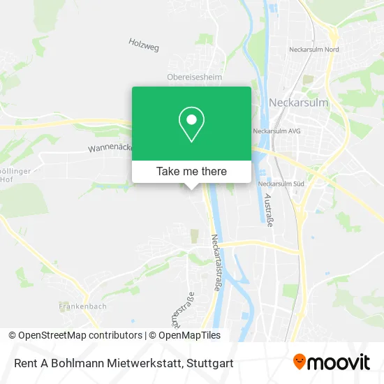 Карта Rent A Bohlmann Mietwerkstatt