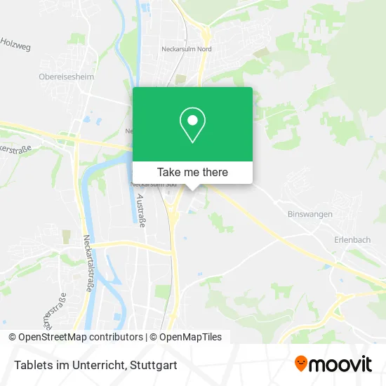 Tablets im Unterricht map