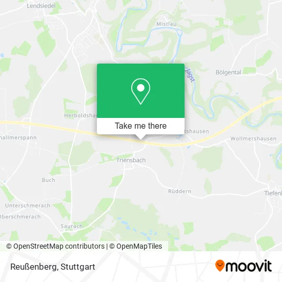 Reußenberg map