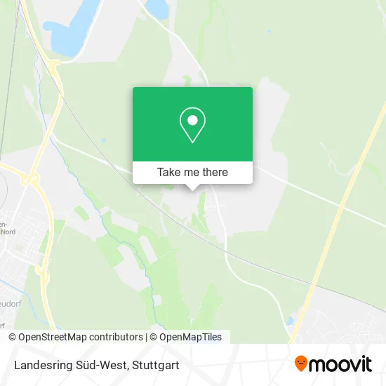 Карта Landesring Süd-West