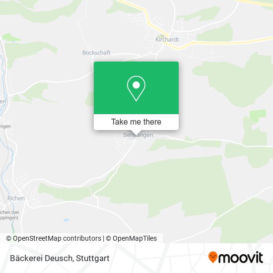 Bäckerei Deusch map