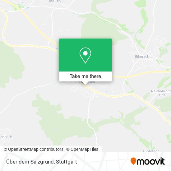 Über dem Salzgrund map