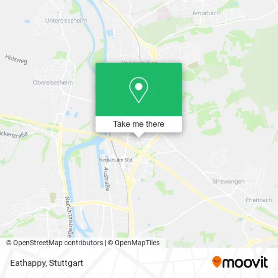 Карта Eathappy