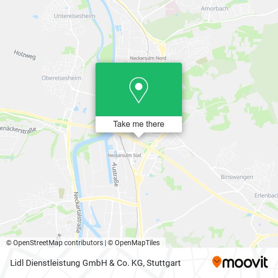 Lidl Dienstleistung GmbH & Co. KG map