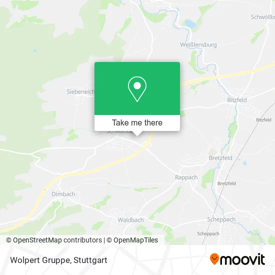 Карта Wolpert Gruppe