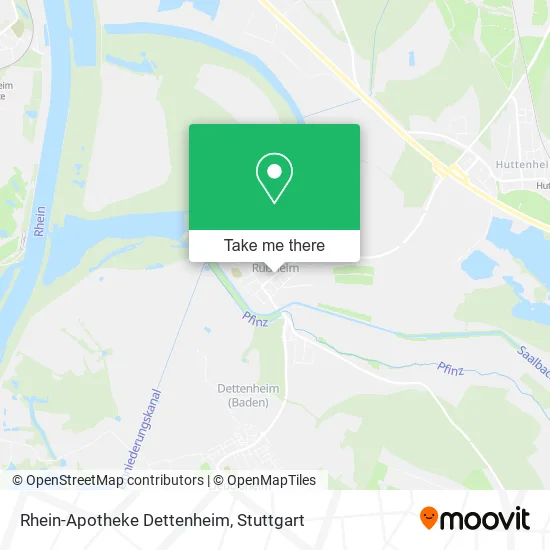 Карта Rhein-Apotheke Dettenheim