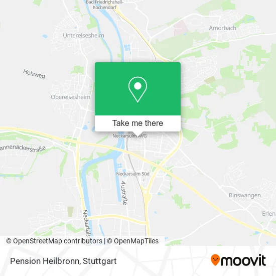 Карта Pension Heilbronn