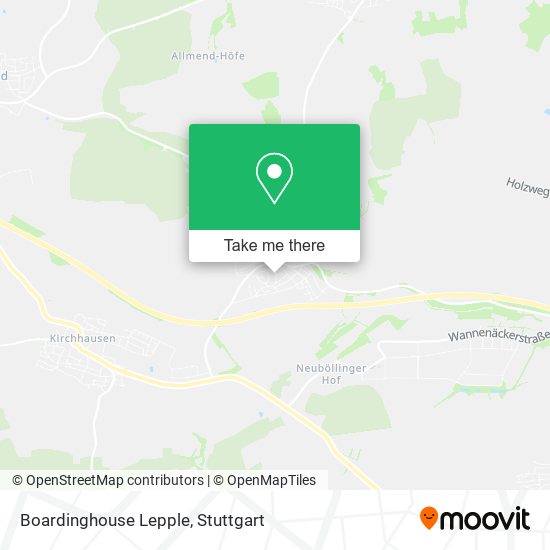 Boardinghouse Lepple map
