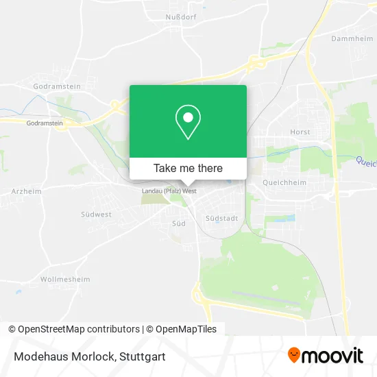 Modehaus Morlock map