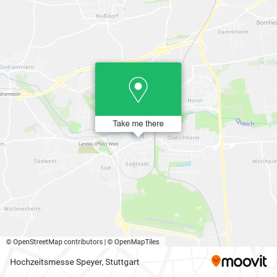 Карта Hochzeitsmesse Speyer