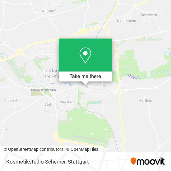 Kosmetikstudio Scherner map