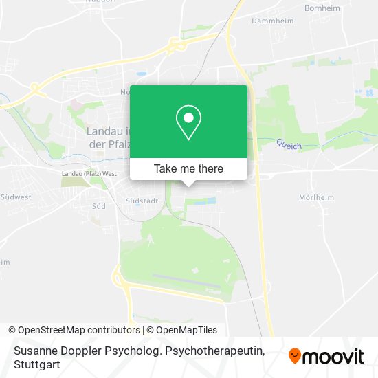 Susanne Doppler Psycholog. Psychotherapeutin map