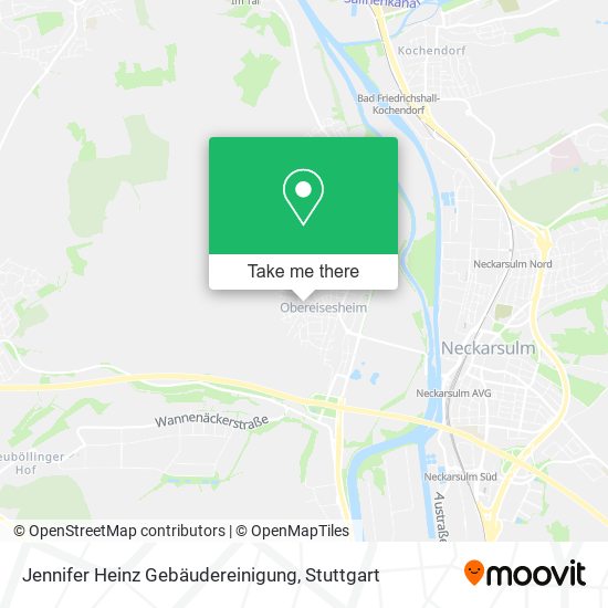 Jennifer Heinz Gebäudereinigung map