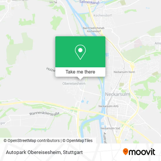 Карта Autopark Obereisesheim