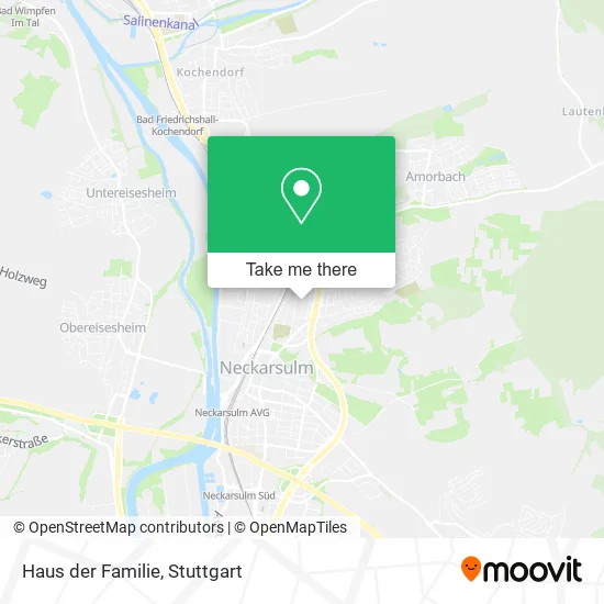 Карта Haus der Familie