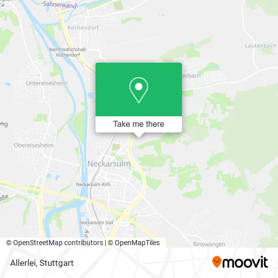 Карта Allerlei
