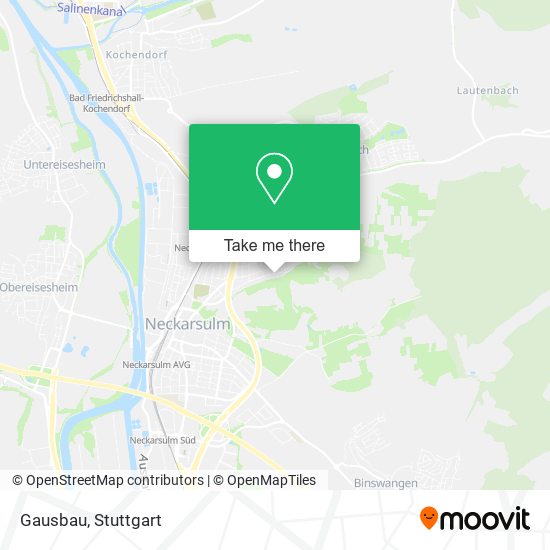 Gausbau map