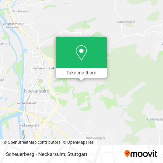 Scheuerberg - Neckarsulm map