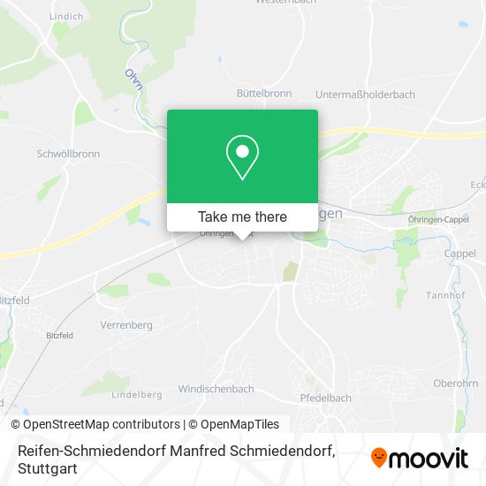 Reifen-Schmiedendorf Manfred Schmiedendorf map