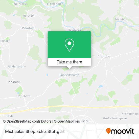 Карта Michaelas Shop Ecke