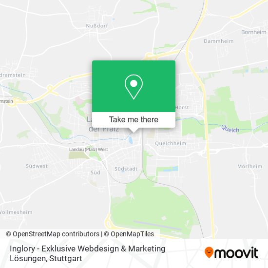 Карта Inglory - Exklusive Webdesign & Marketing Lösungen