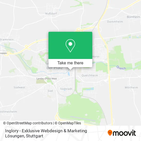Карта Inglory - Exklusive Webdesign & Marketing Lösungen