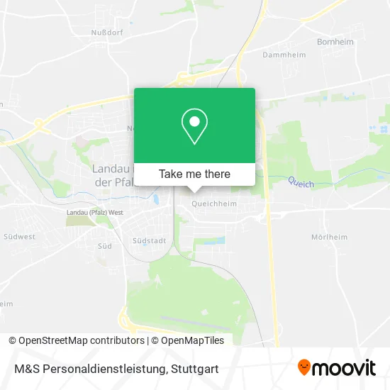 Карта M&S Personaldienstleistung